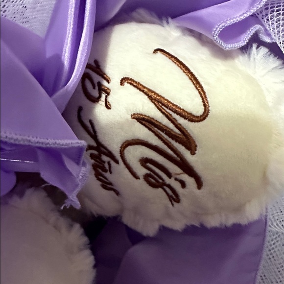 Quinceanera Teddy Bear Dress, Custom made Teddy Bear Purple‎ Gown Dress NEW - Picture 8 of 8